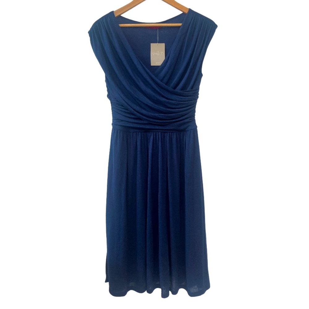 NWT Anthropologie Velvet by Graham and Spencer Faux Wrap Flowy Dress